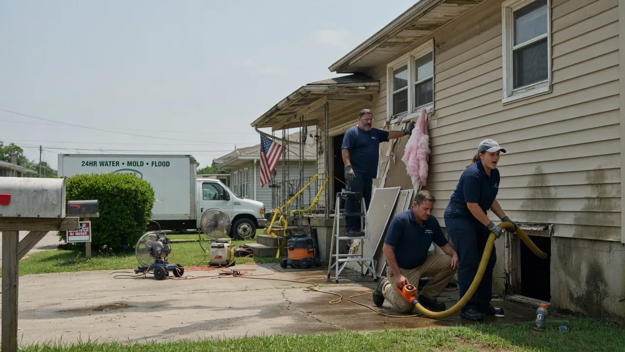 Water Damage Repair in Okawville, IL near me